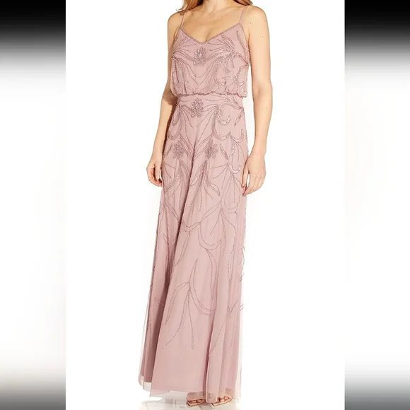 blouson bridesmaid dress Straps Sea Glass Blouson Chiffon Long Bridesmaid Dress – Ohmollydress
